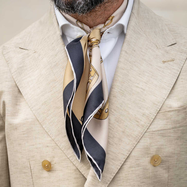 帽子 THE SHISHIKUI SILK SCARF CAP/ BEIGE SILK SCARF CAP/ BEIGE – SHISHIKUI