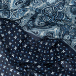 Italian Blue Unisex Modal Twill Scarf