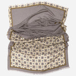 Italian Designer Beige Modal Twill Scarf
