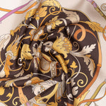 Women's Silk Bandana Autumn Browns