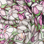 Women's Silk Bandana Pink Floral