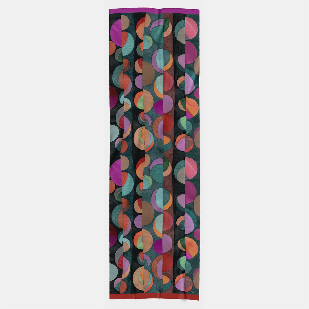 Magenta Designer Soft Wool Scarf