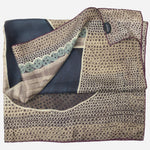 Silk Art Scarf Rich Neutrals