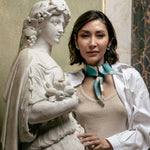 luxury small silk square scarf