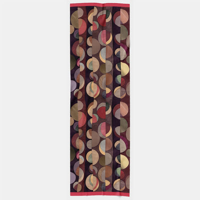 Luxury Italian designer wool scarf handmade in Italy
