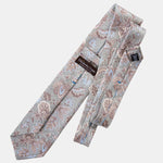 Handmade Jade Green Floral Italian Silk Tie