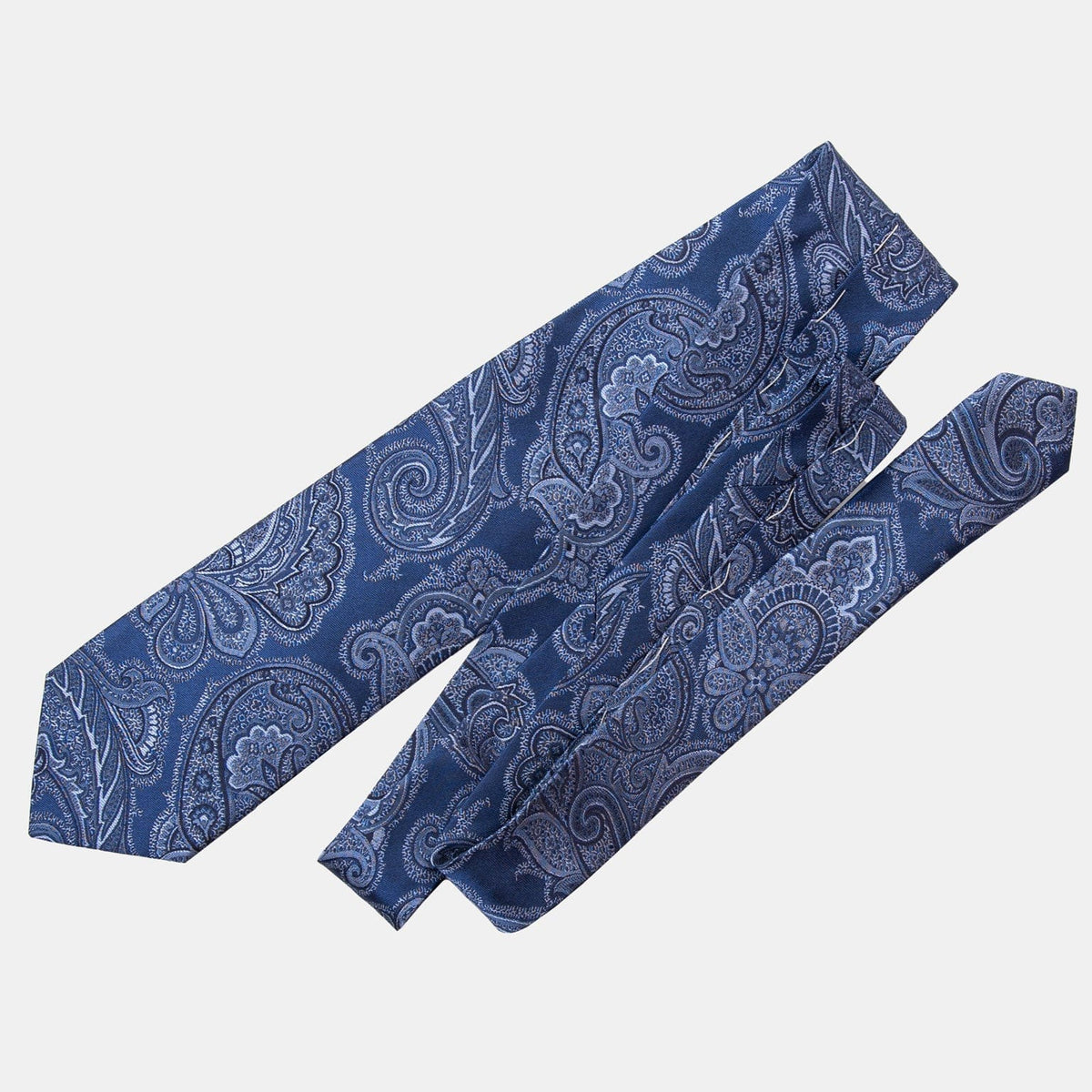 Royal Blue Italian Silk Jacquard Tie