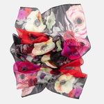 luxury sheer silk scarf
