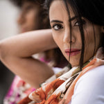 Italian silk scarf for women