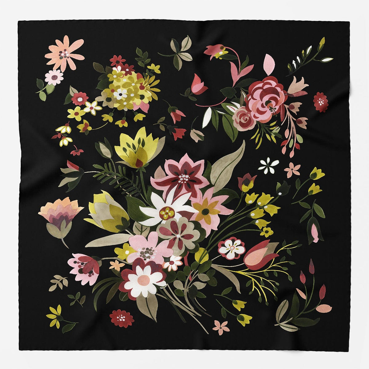 Luxury Italian designer wool scarf handmade in Italy