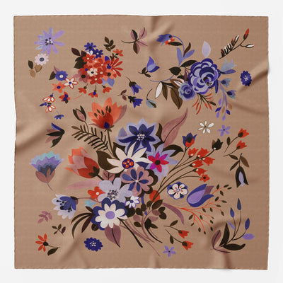 Luxury Italian designer wool scarf handmade in Italy