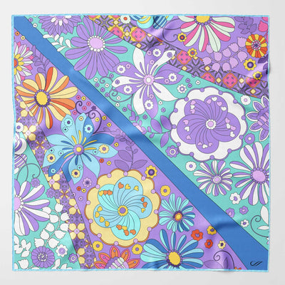 Women's Hand Rolled Italian Silk Bandana S
Scarf