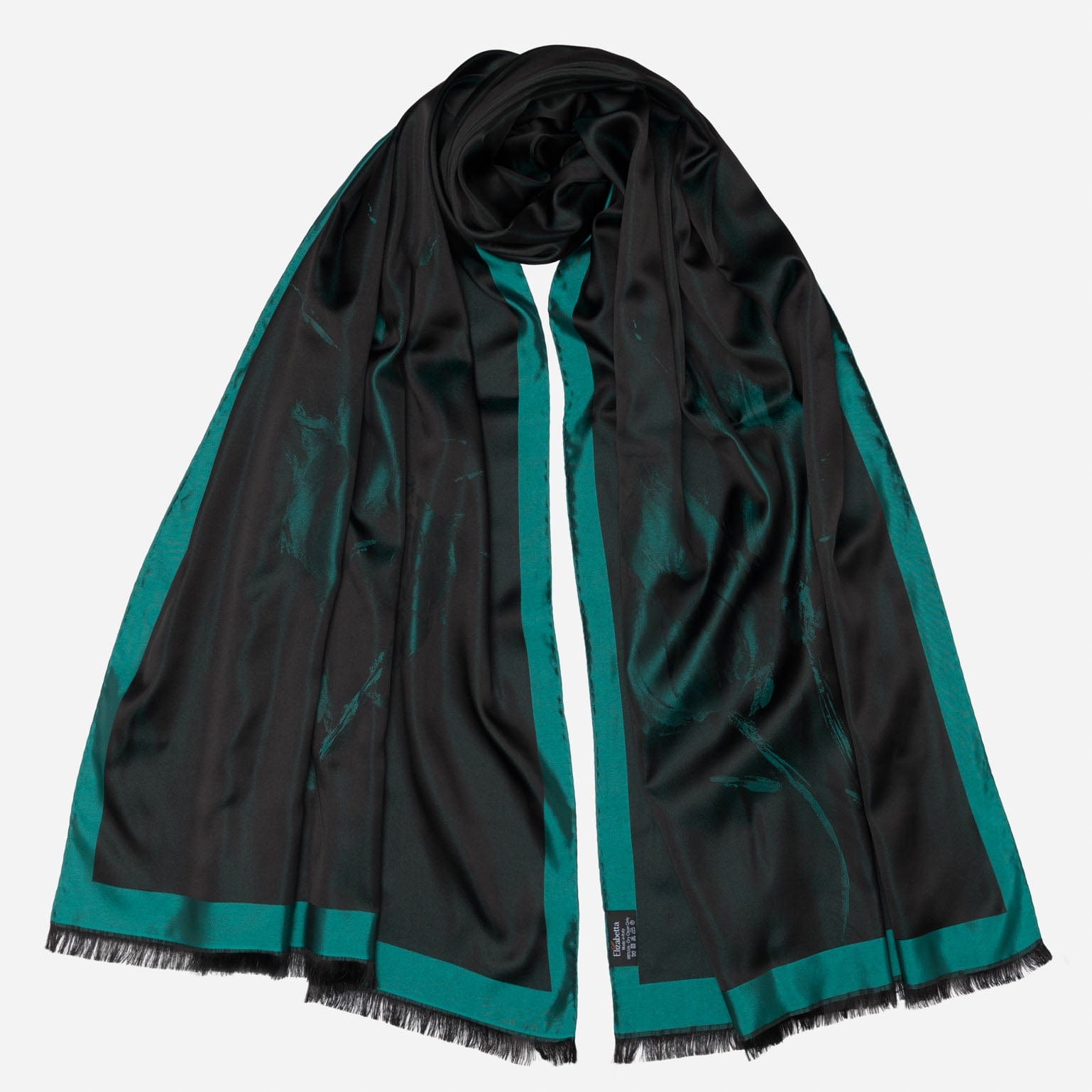 Fortuna - Silk Scarf/Shawl for Women - Emerald Green Fortuna - Silk Scarf/Shawl for Women - Emerald Green