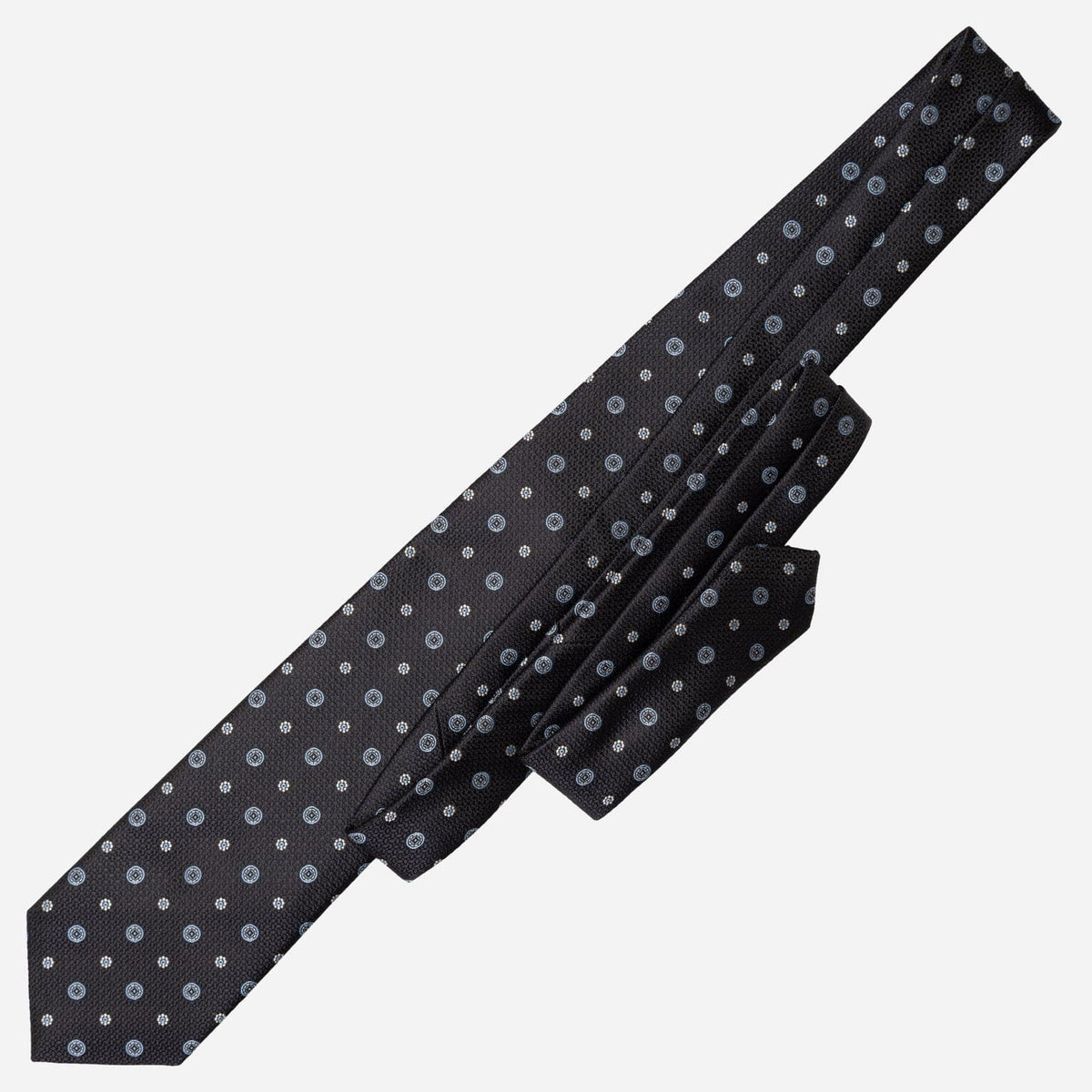 Dark Navy Italian Designer Silk Tie