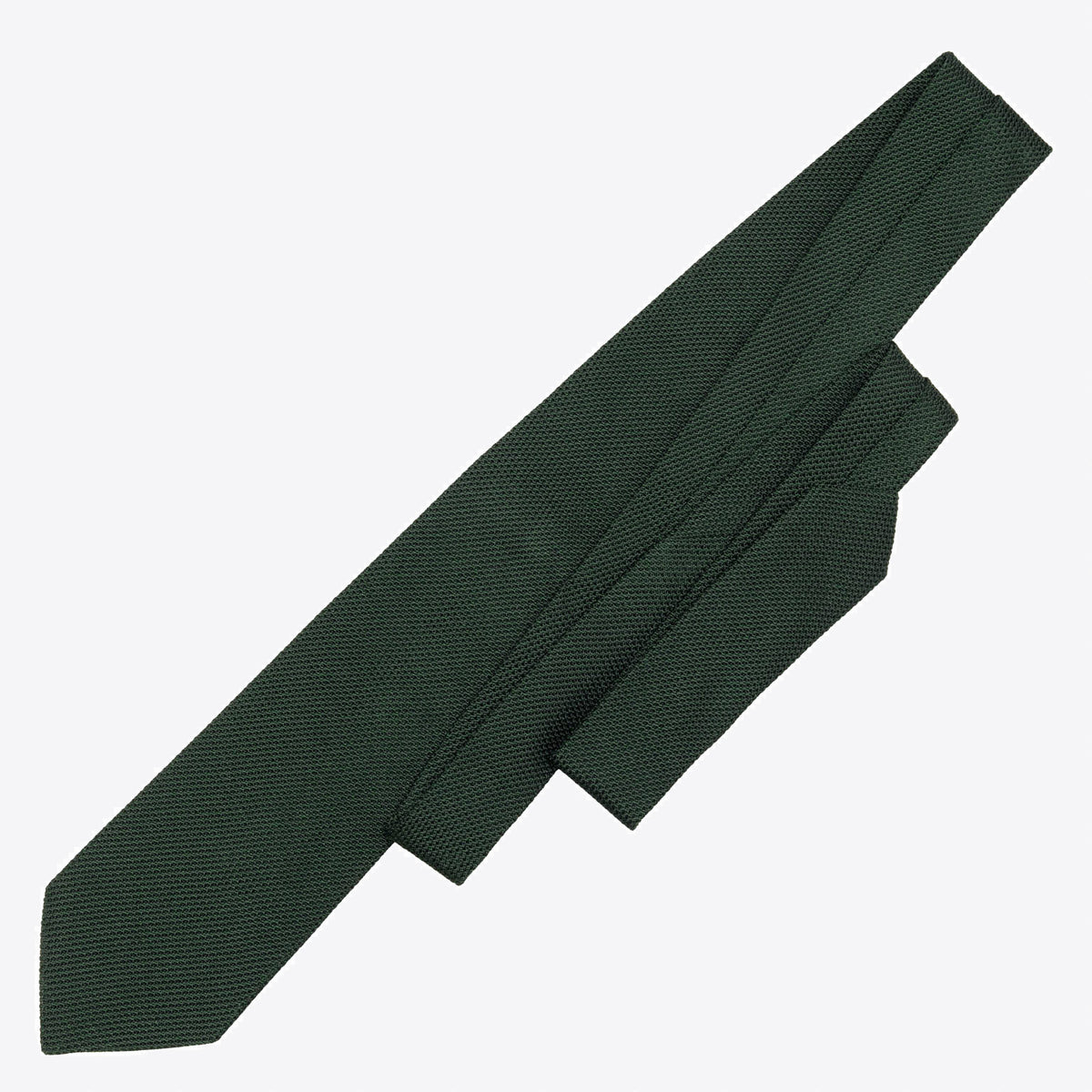 Best luxury grenadine silk tie -green