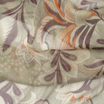 Designer Italian Silk Scarf - Sage Green