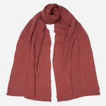 Coral Pink Pure Italian Cashmere Scarf