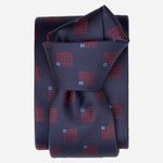Navy Handmade Italian Silk Tie