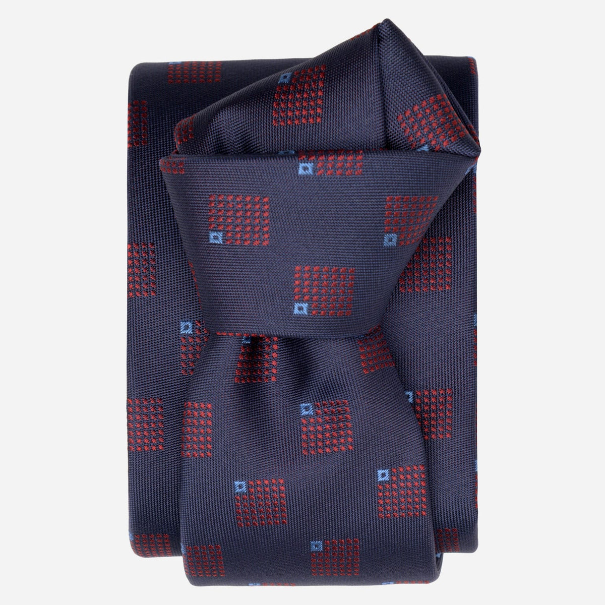 Navy Handmade Italian Silk Tie