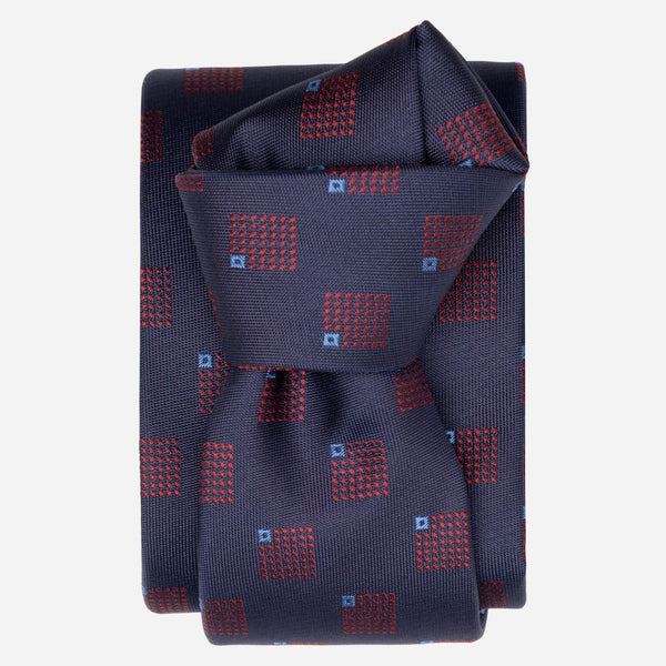 Navy Handmade Italian Silk Tie