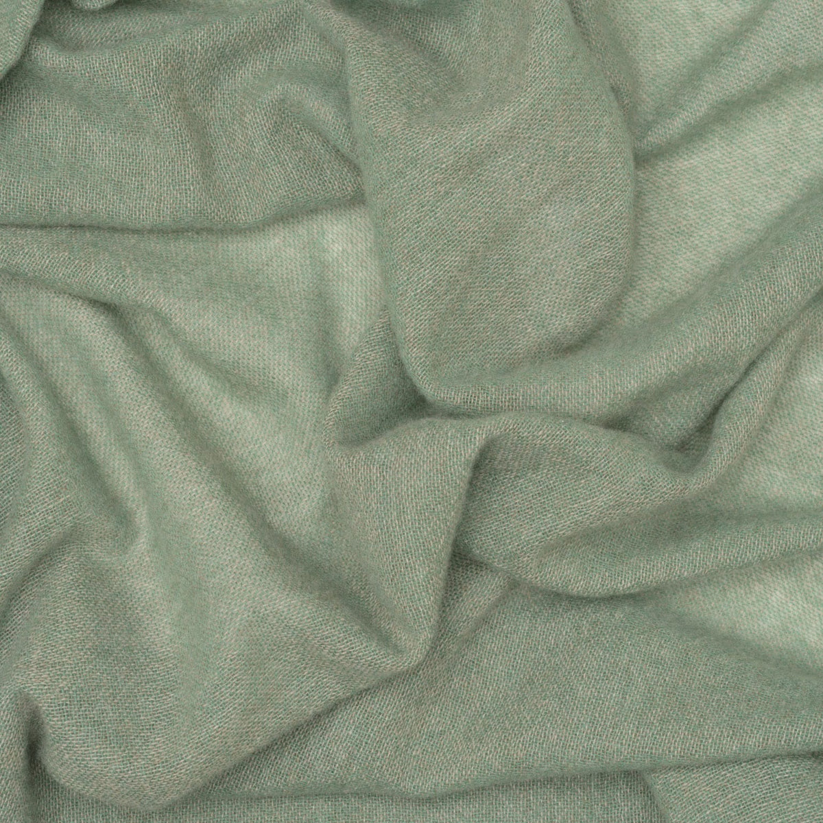 Sage Green Italian Cashmere Scarf