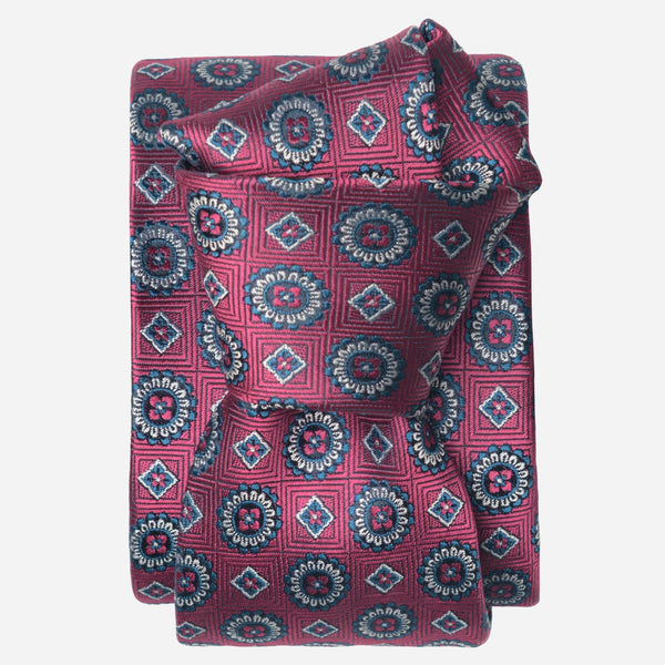 Raspberry Handmade Italian Silk Tie