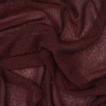 Burgundy Italian Cashmere Silk Scarf