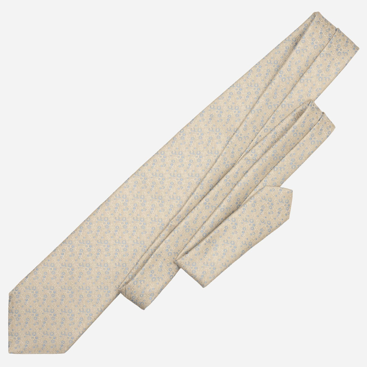 Champagne Italian Designer Silk Tie