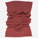 Coral Pink Pure Italian Cashmere Scarf