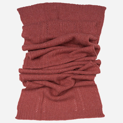 Coral Pink Pure Italian Cashmere Scarf