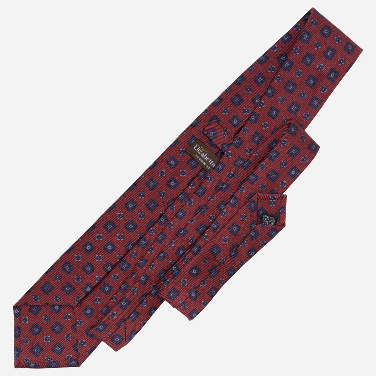 Red Madder Silk Designer Italian Tie