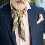 Green silk neckerchief