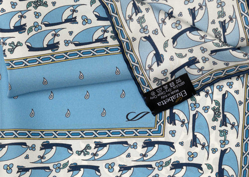Elizabetta silk scarves exceptional print quality