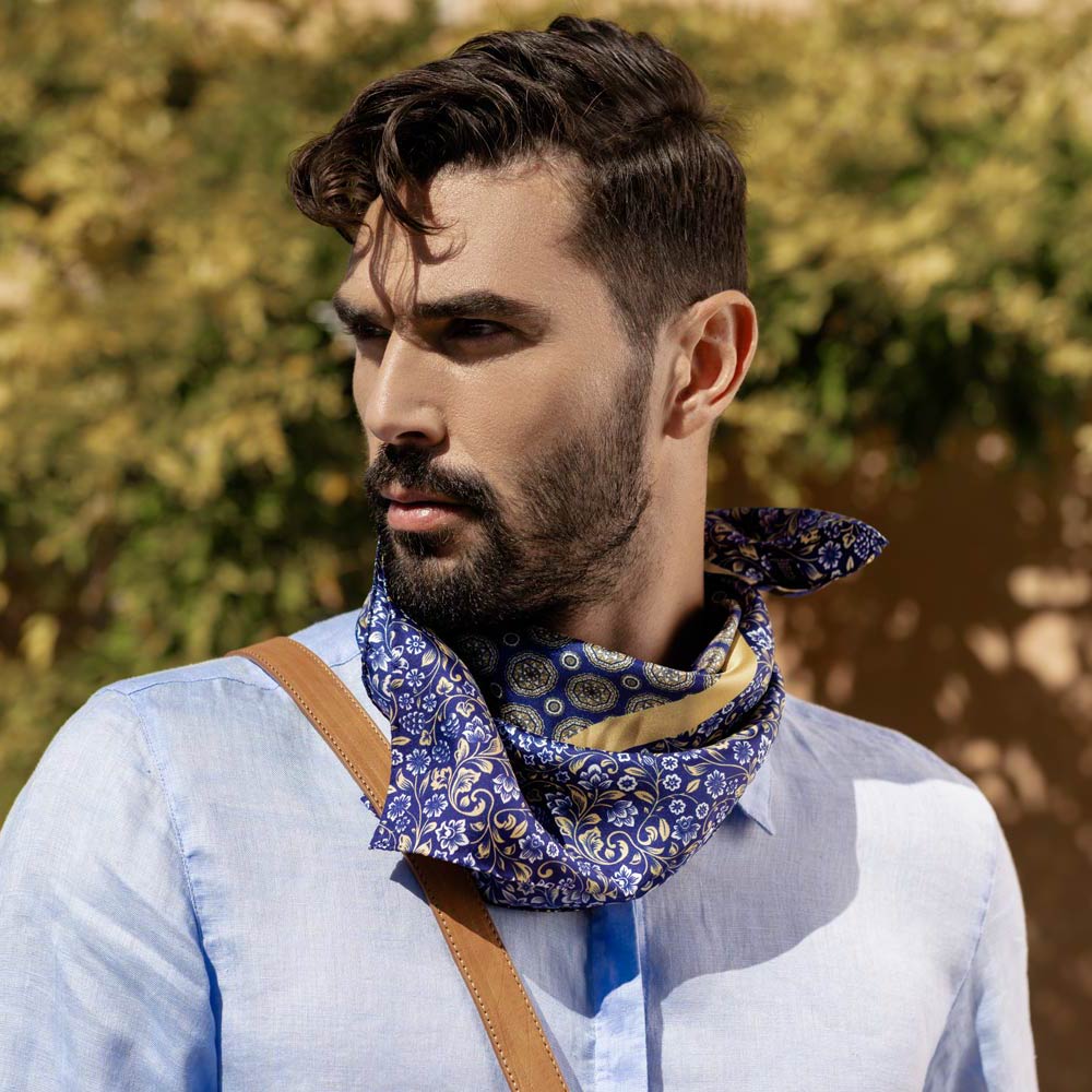 4 stylish ways for men to tie a scarf