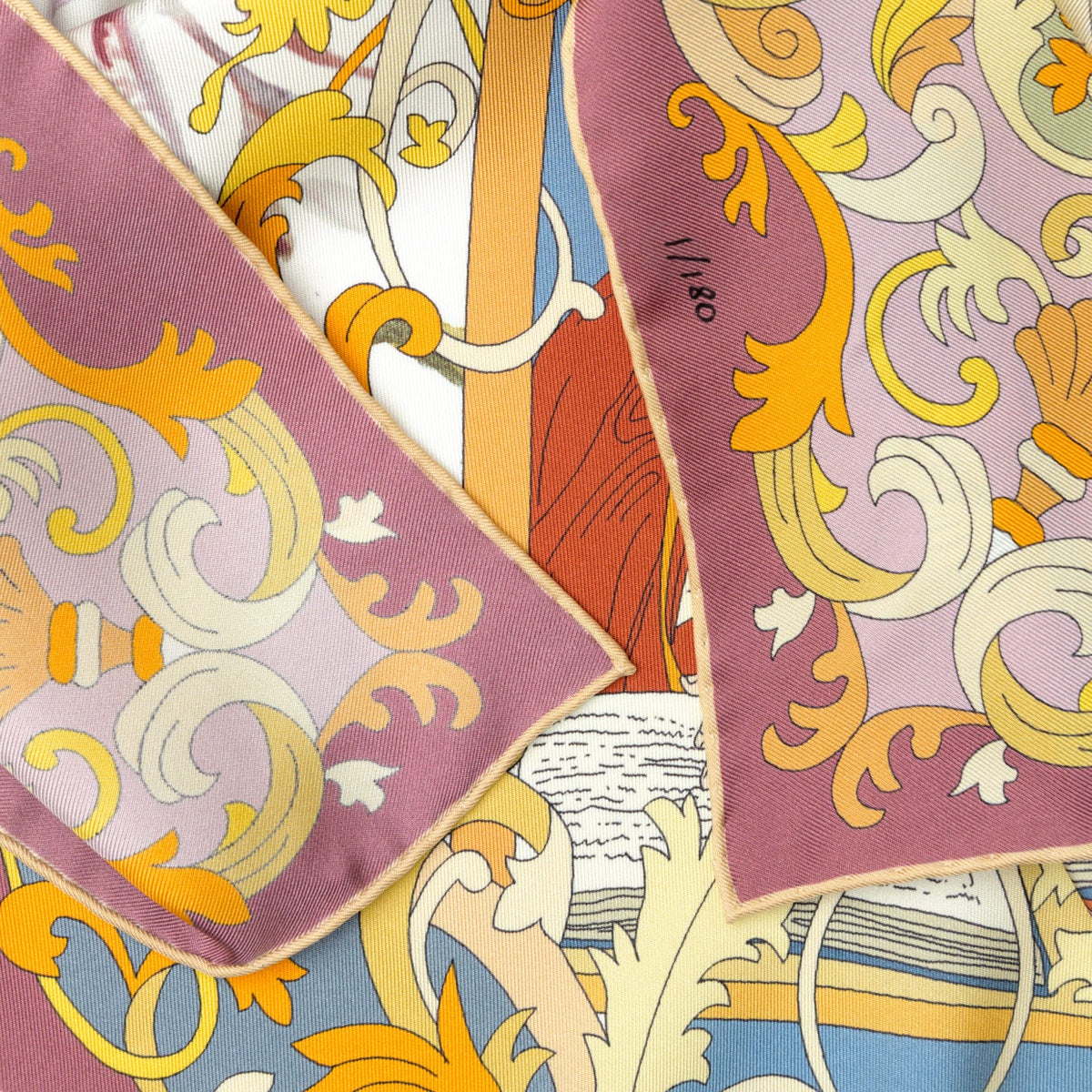 Celebrating Florence - Handmade Italian Silk Scarf
