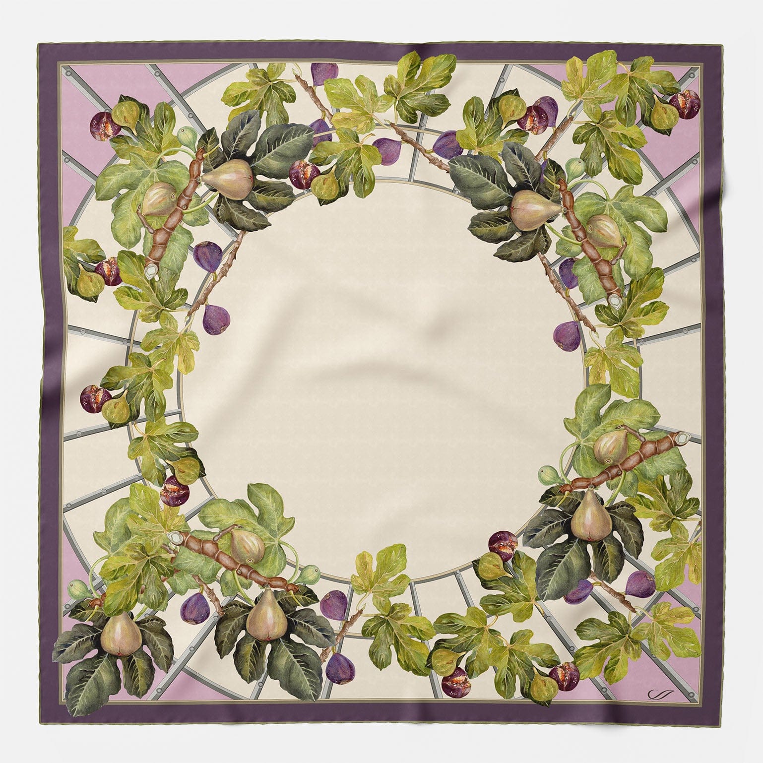 Luxury pure silk square scarf for women