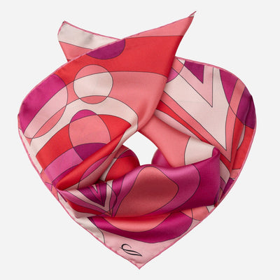 Women's Silk Bandana Fuchsia
