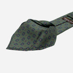 Green Madder Silk Designer Italian Tie
