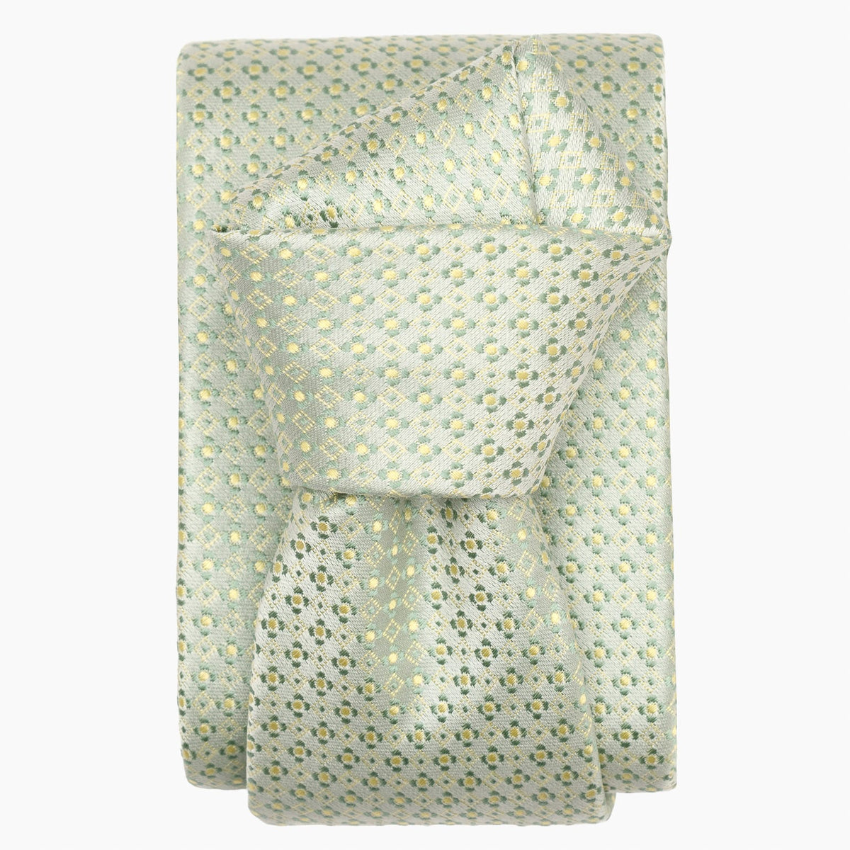 Men's Designer Italian Silk Tie Mint