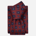 Red Madder Silk Designer Italian Tie