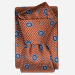 Orange Handmade Italian Silk Tie