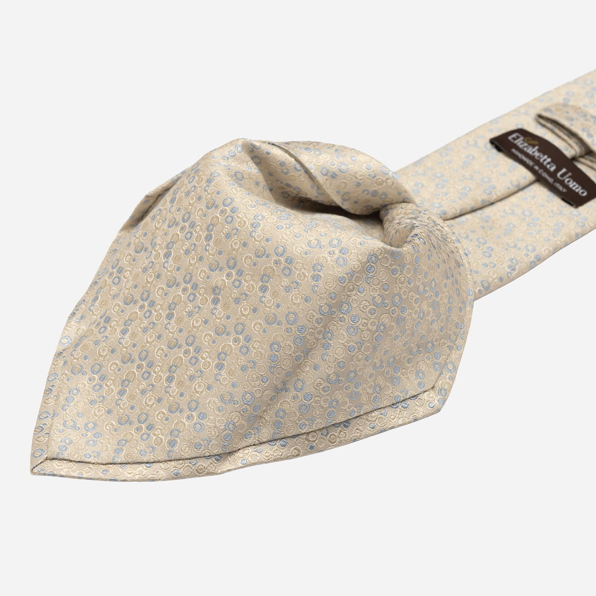 Champagne Italian Designer Silk Tie