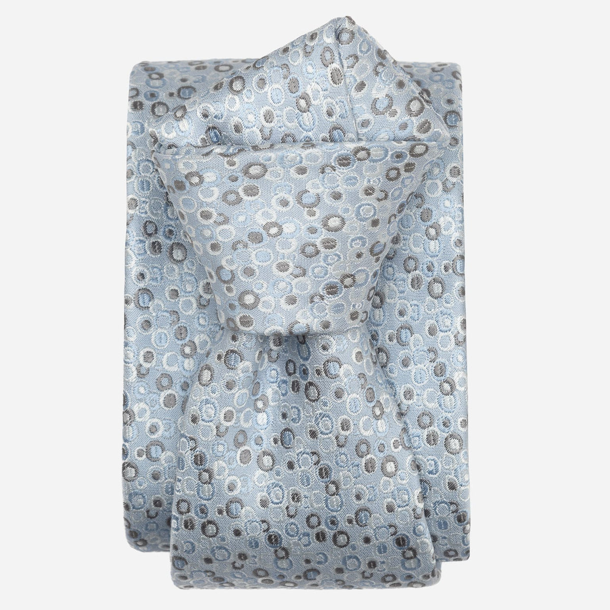 Sky Blue Italian Designer Silk Tie
