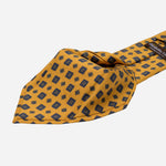 Yellow Madder Silk Designer Italian Tie
