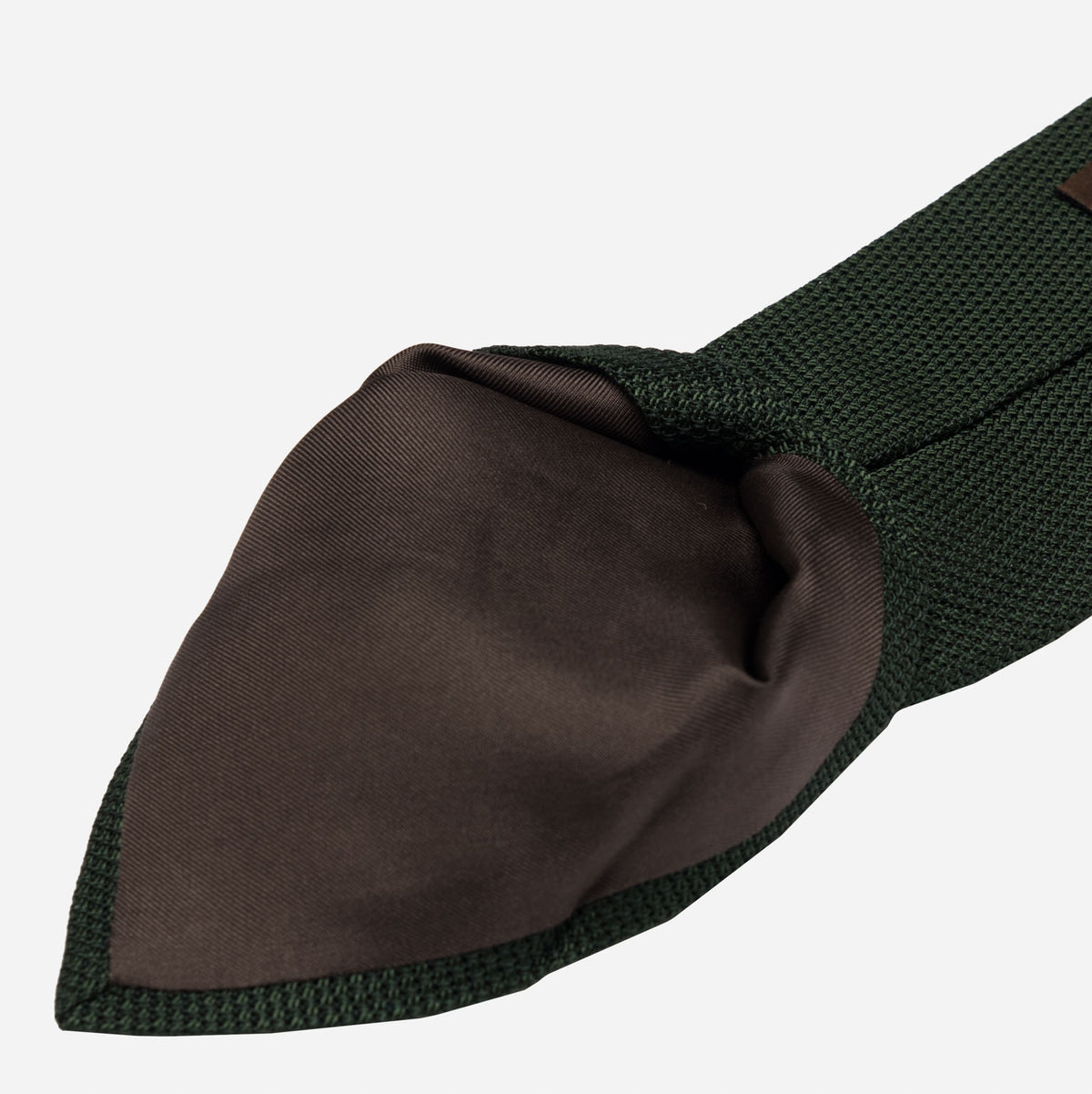 Best luxury grenadine silk tie -green