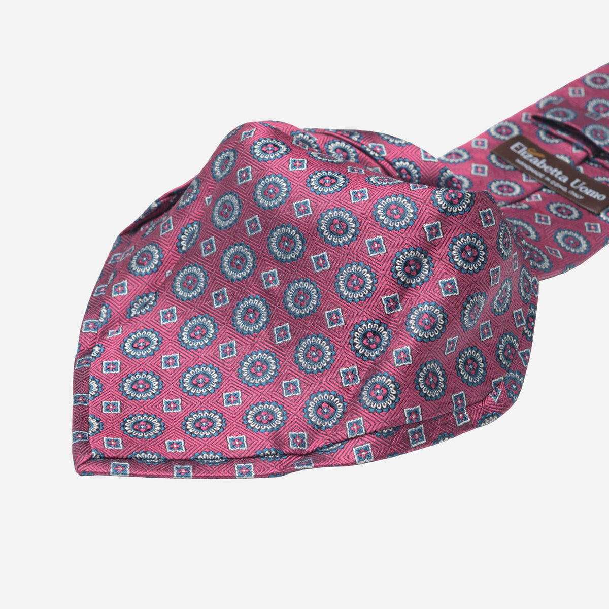 Raspberry Handmade Italian Silk Tie