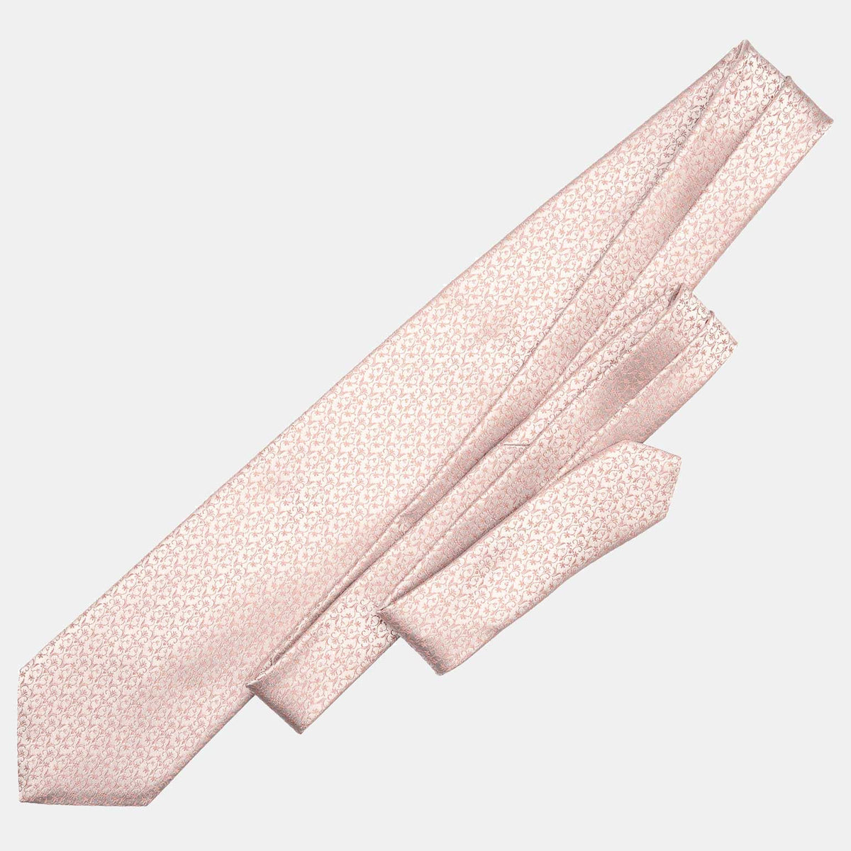 Italian Designer Dusty Rose Silk Necktie