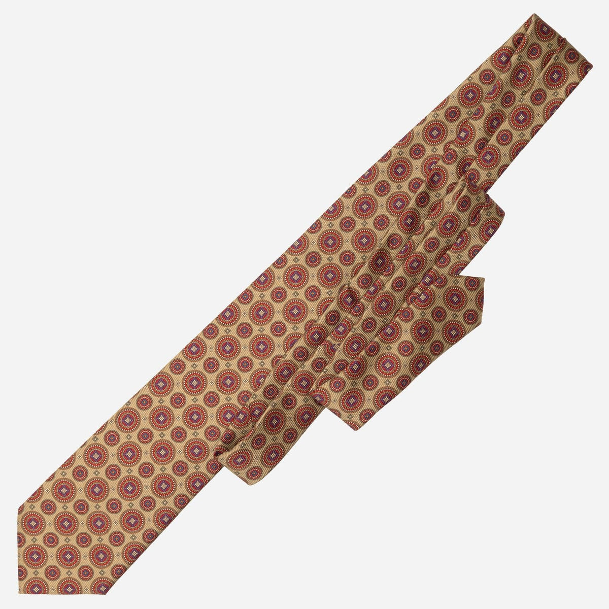 Sage Green Madder Silk Italian Tie