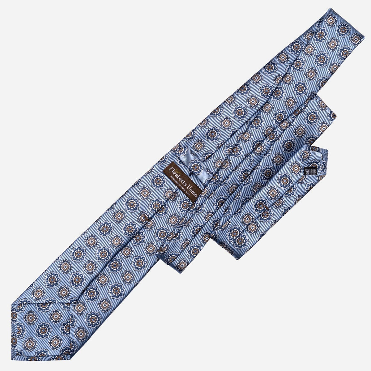 Light Blue Handmade Italian Silk Tie