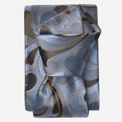 Blue Paisley Handmade Italian Silk Tie